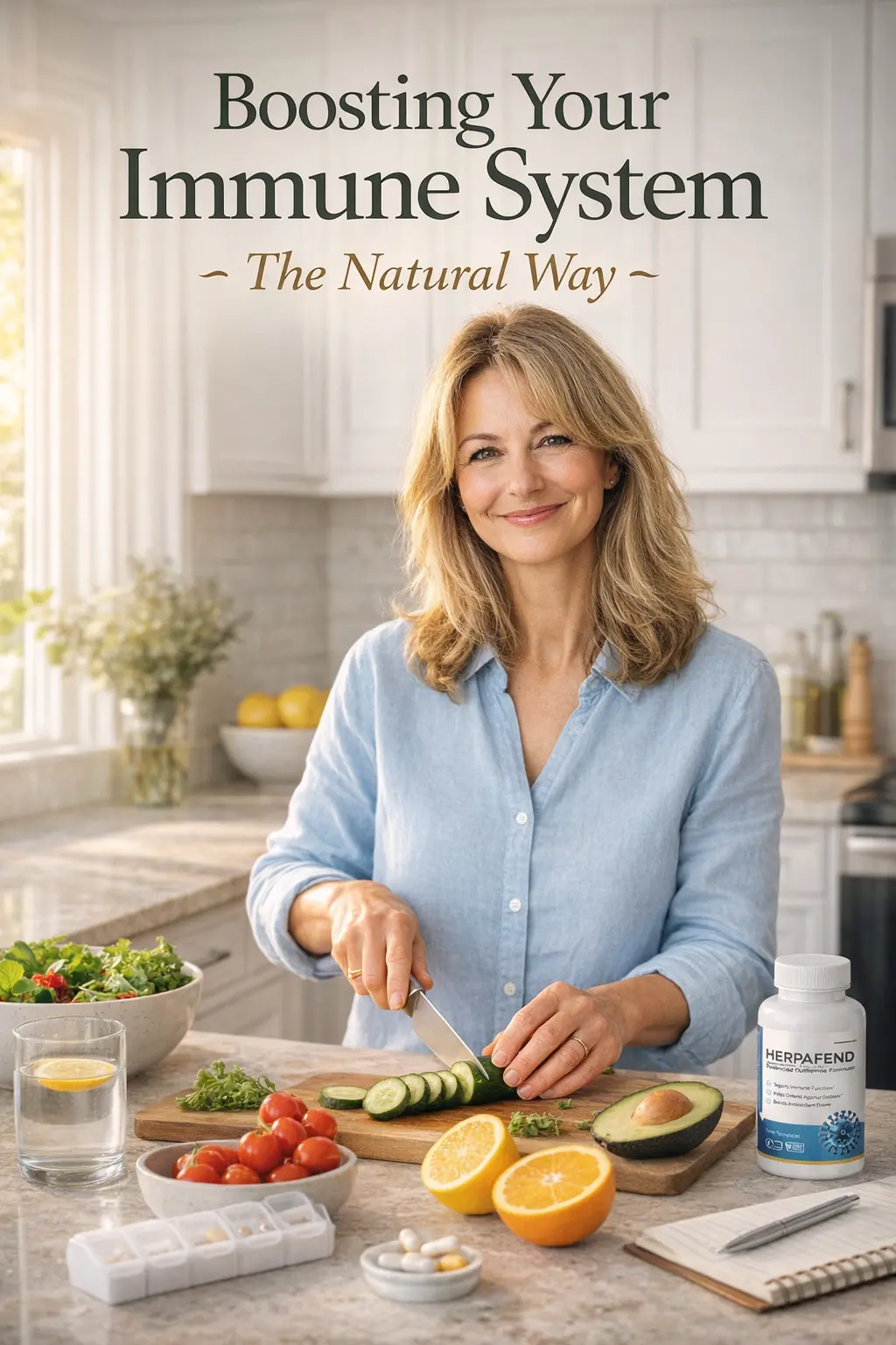 Boosting Your Immune System — The Natural Way guide cover